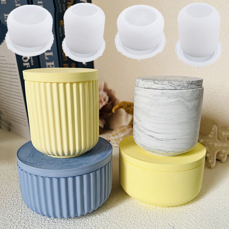 แม่พิมพ์ซิลิโคนโถเทียนซีเมนต์พ - Potsticker Mold บทวิจารณ์และราคา