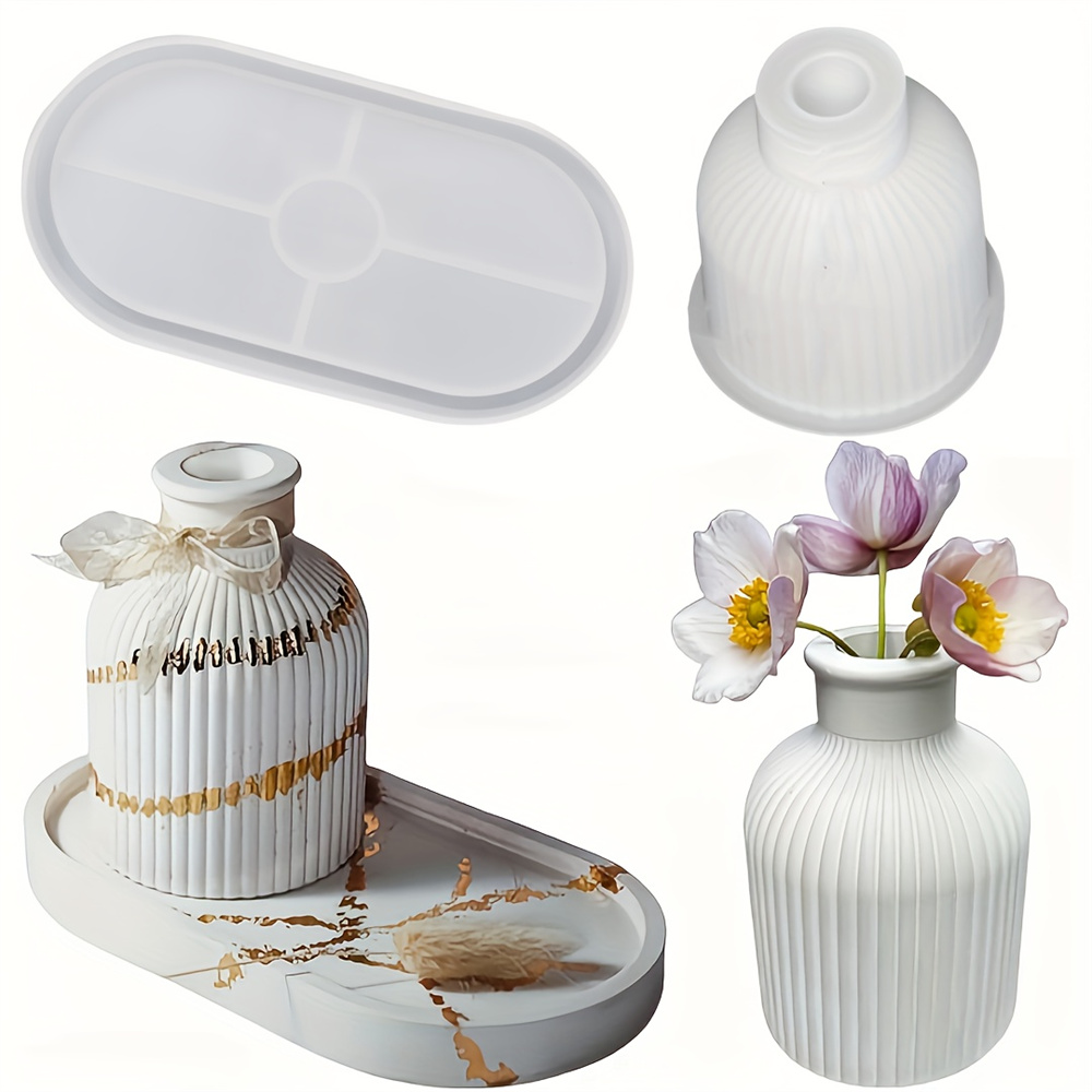 1/2pcs แจกันถาดแม่พิมพ์ซิลิโคน - Potsticker Mold บทวิจารณ์และราคา