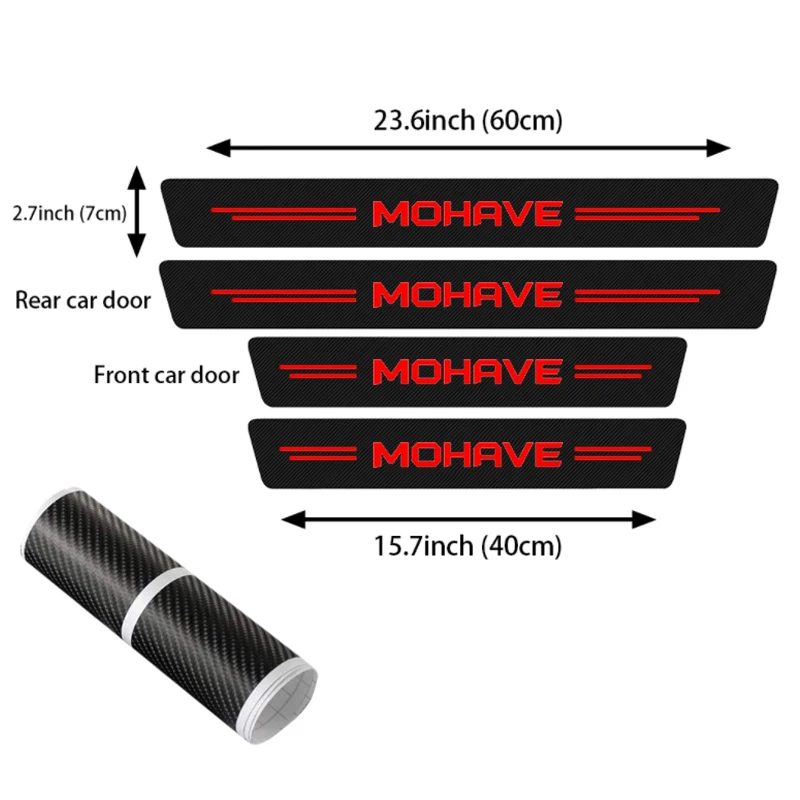 แผ่นป้องกันธรณีประตูรถยนต์สติก - Crepe Pan Carbon บทวิจารณ์และราคา